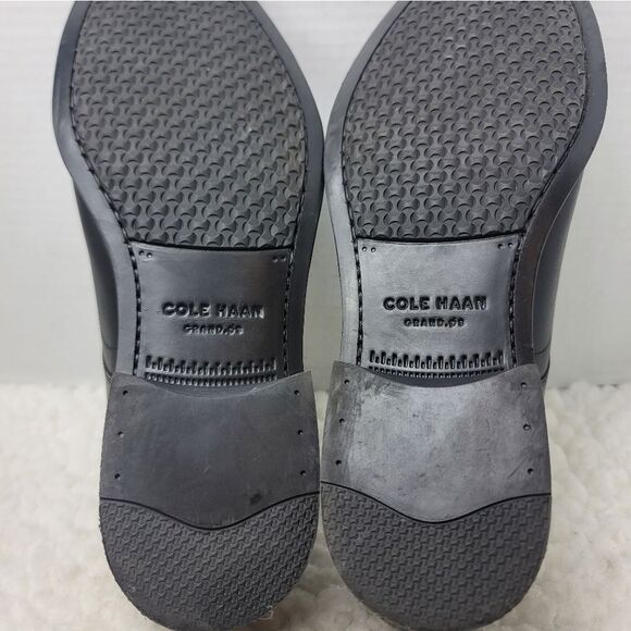 Cole Haan Modern Essential Mens Oxford  Size 8 Black Leather Plain Toe C30582 - Picture 10 of 10